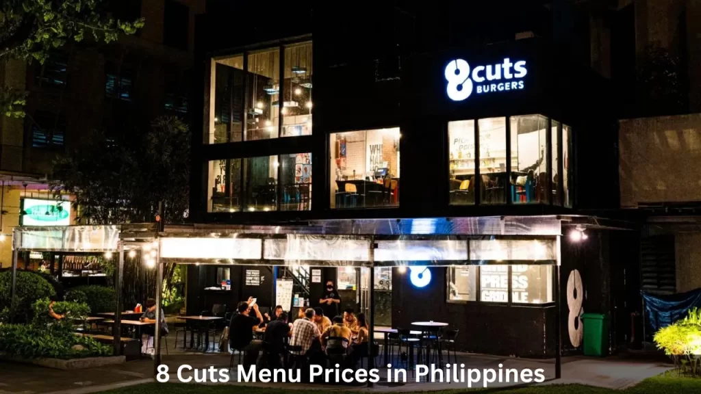 8 Cuts Menu Prices in Philippines