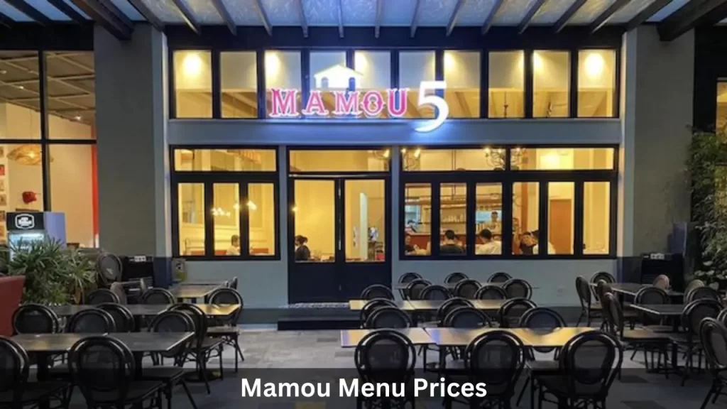 Mamou Menu Prices