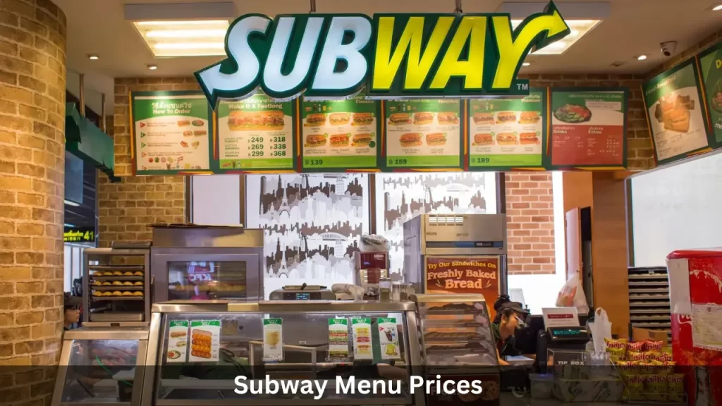 Subway Menu Prices in Philippines