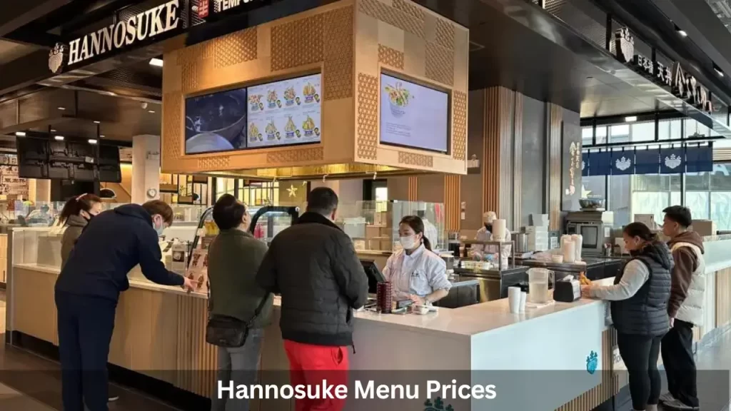 Hannosuke Menu Prices