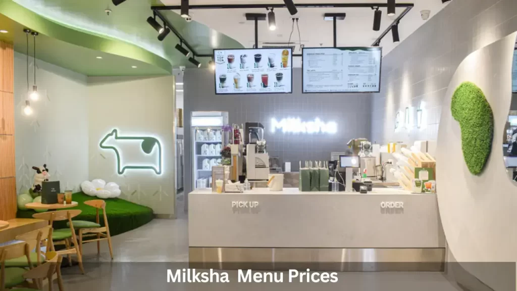 Milksha Menu Prices