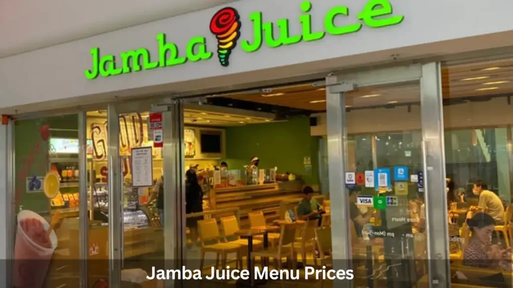 Jamba Juice Menu Prices