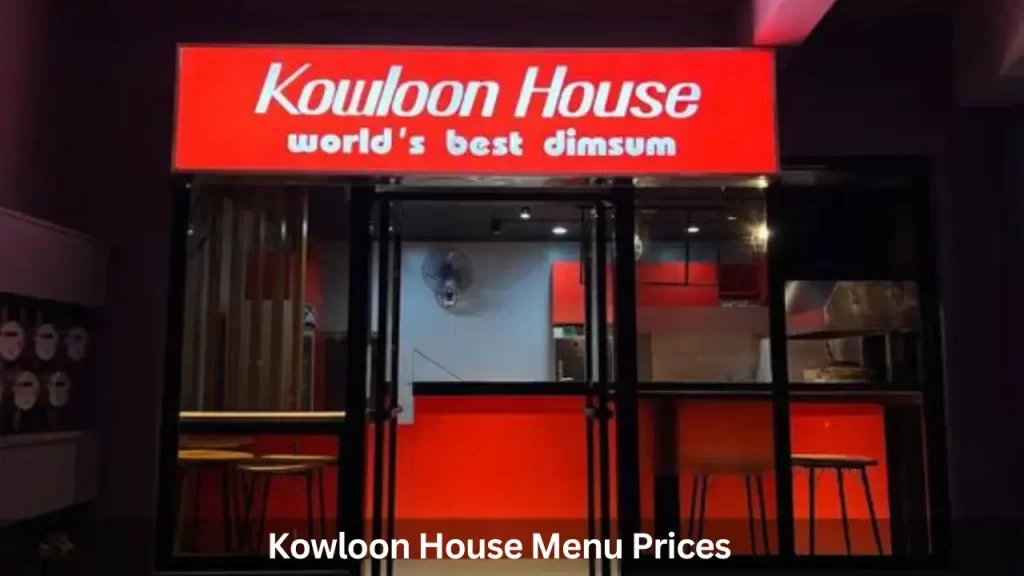 Kowloon House Menu Prices
