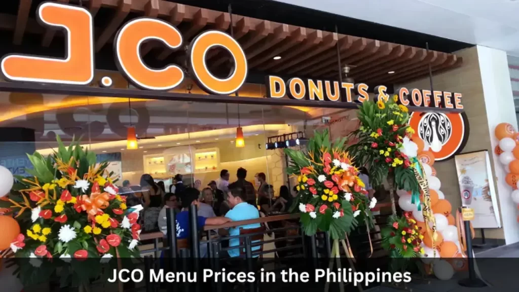 JCO Menu Prices in Philippines