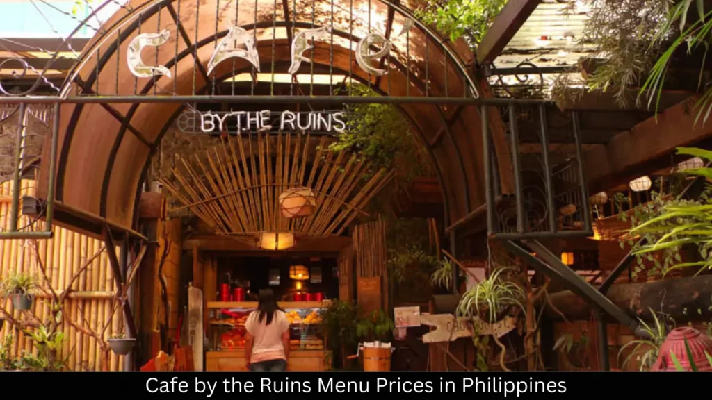 Cafe by the Ruins Menu Prices