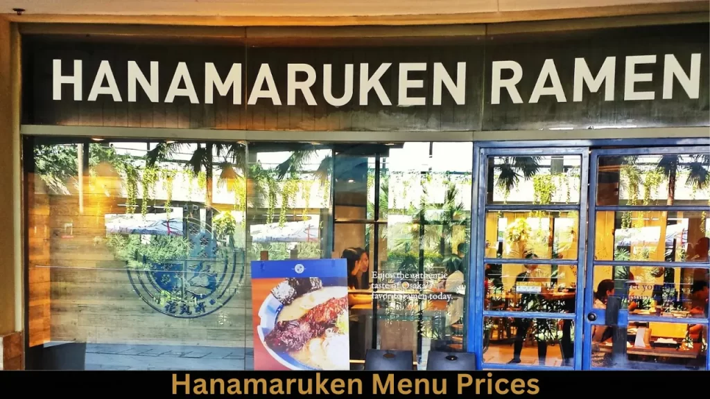 Hanamaruken Menu Prices