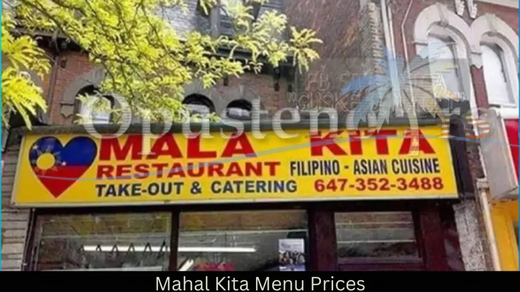 Mahal Kita Menu Prices