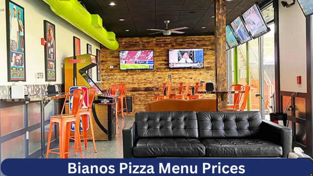 Bianos Pizza Menu Prices