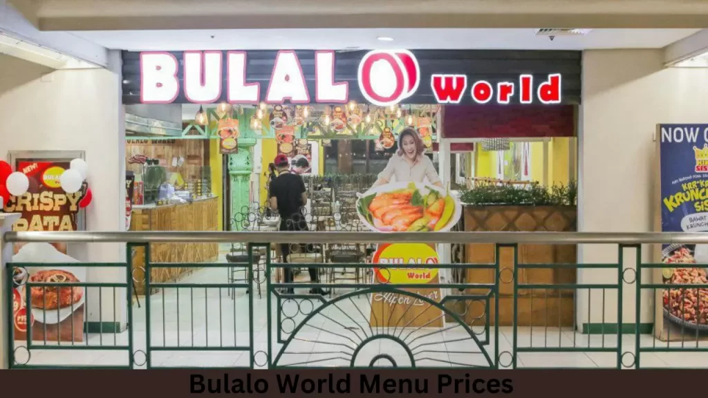 Bulalo World Menu Prices