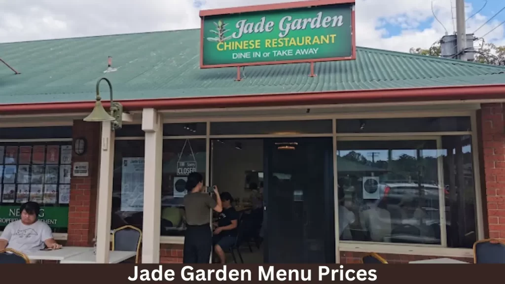 Jade Garden Menu Prices