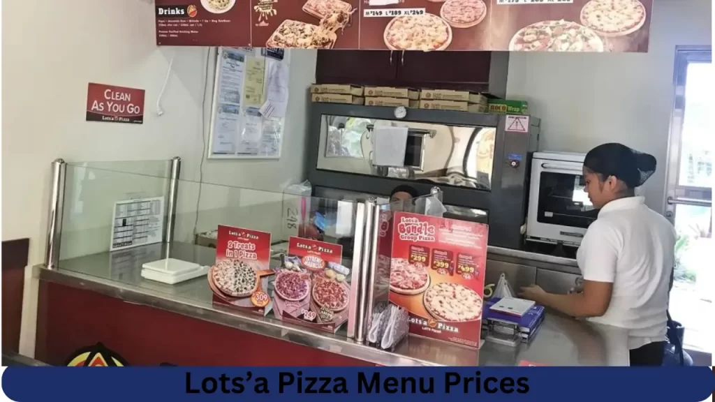 Lots’a Pizza Menu Prices