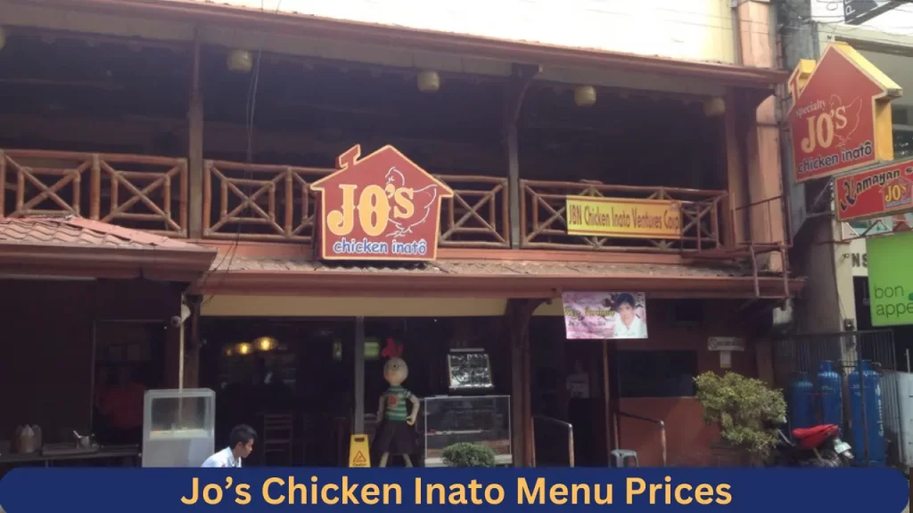 Jo’s Chicken Inato Menu Prices
