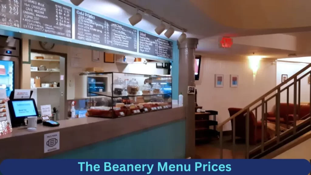 The Beanery Menu Prices